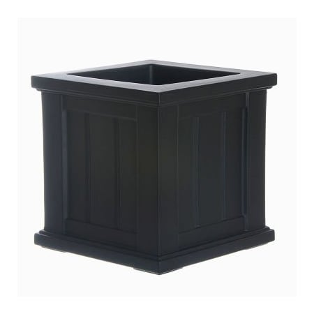 Mayne Mail Post Inc Mayne Cape Cod 14" x 14" Square Planter, Black 4836-B